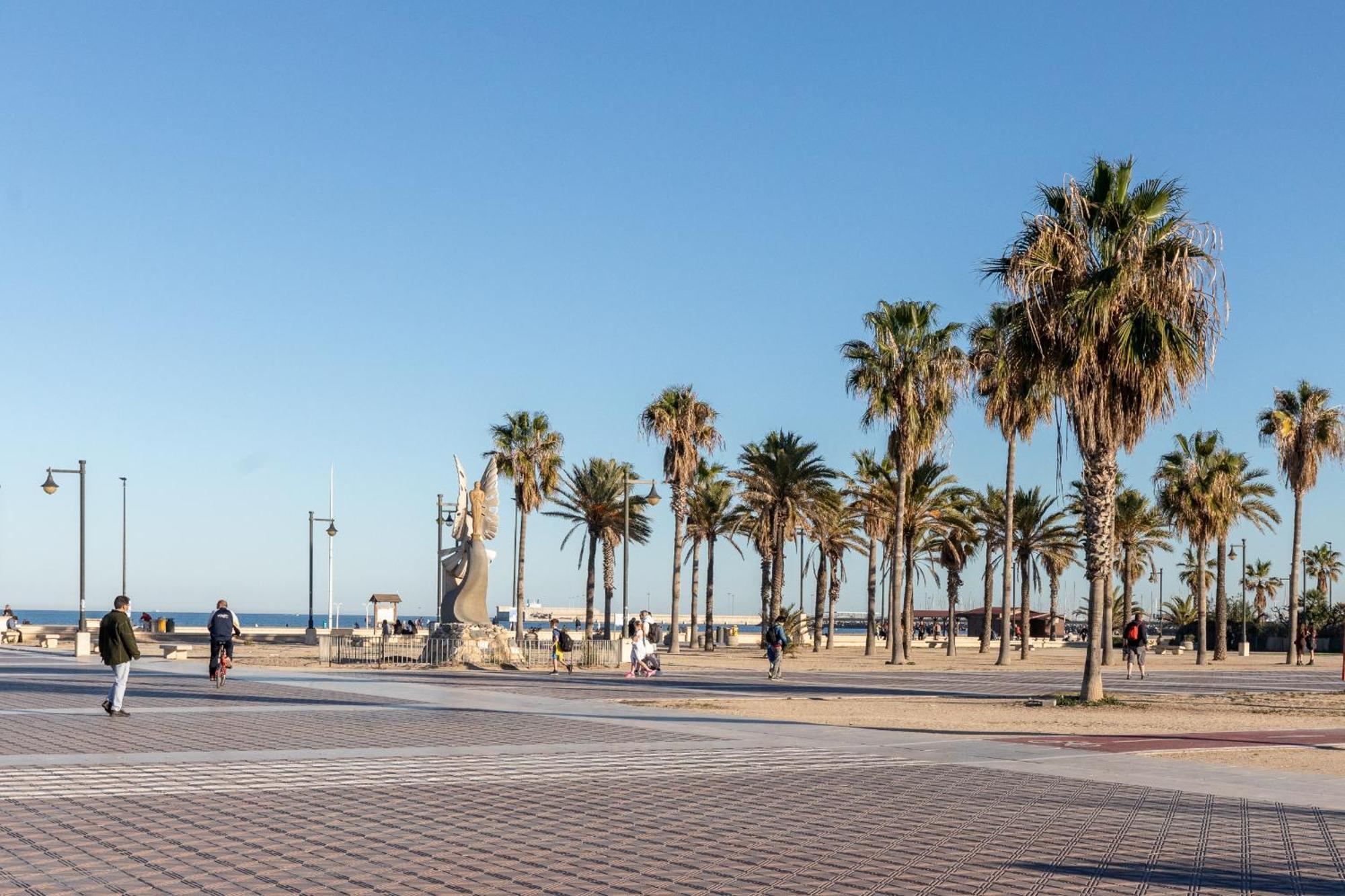 Apartup Las Arenas Beach Valencia Eksteriør bilde