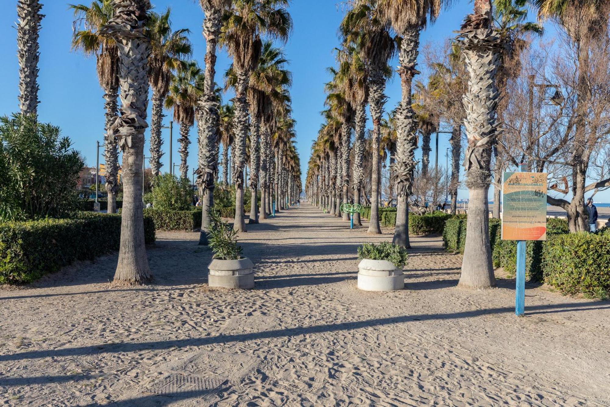 Apartup Las Arenas Beach Valencia Eksteriør bilde
